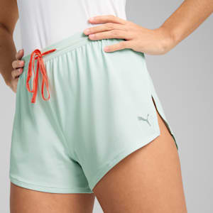 RUN Women's 3" Split Shorts, Peaceful Blue, extralarge